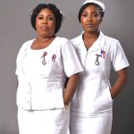 Nurse shares then and now photos of her with her mum as they twin in their nurse uniforms