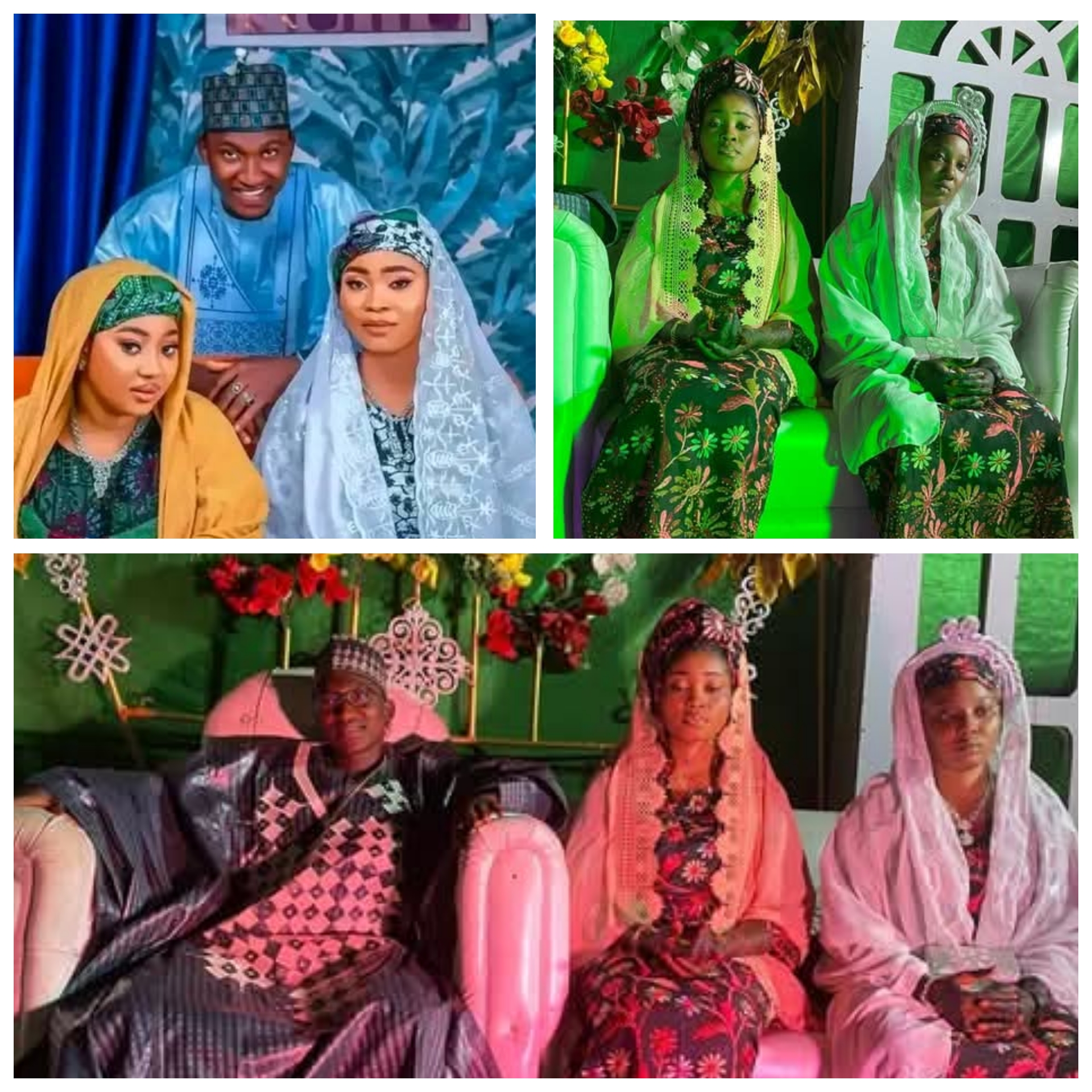 Nigerian man marries two women same day