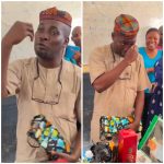 Yabatech lecturer tears up as his students shower him with gifts on his birthday