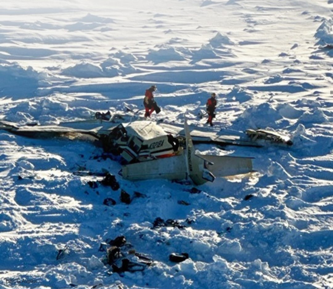 Wreckage of plane missing in Alaska found on sea ice; all aboard dead